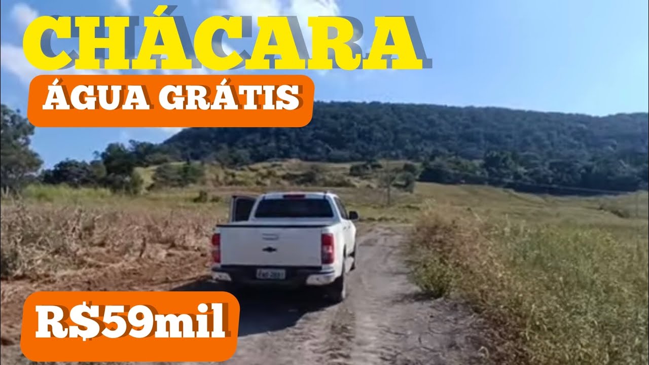 CHÁCARA - ÁGUA GRÁTIS - SIQUEIRA CAMPOS-PR R$59mil