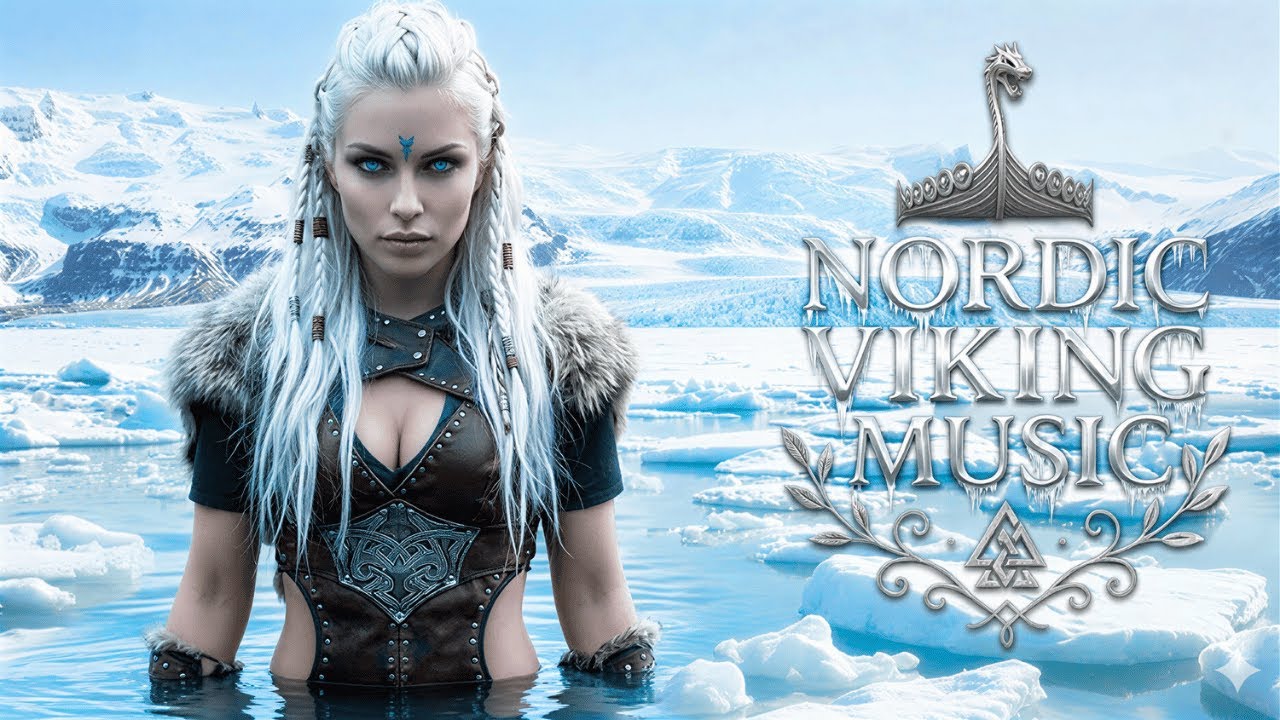 Nordic Fantasy Soundscape - 432Hz Old Norse Female Vocals  Peaceful Sleep & Relaxation