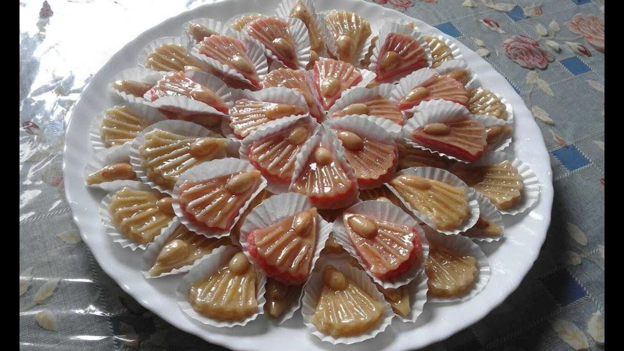 حلويات العيد حلوة النشاشة باللوز رائعة المداق و سهلة التحضير