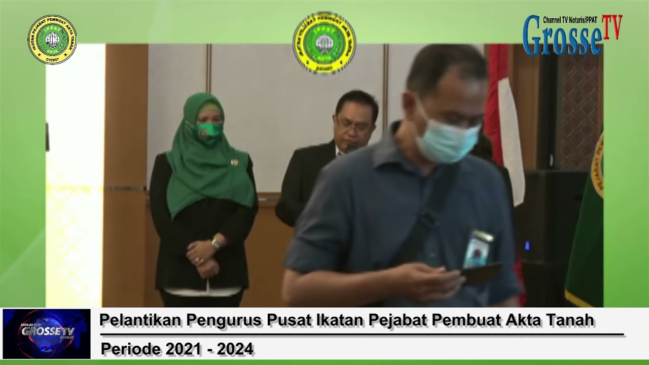 Prosesi Pelatikan Kepengurusan PP IPPAT 2021 - 2024
