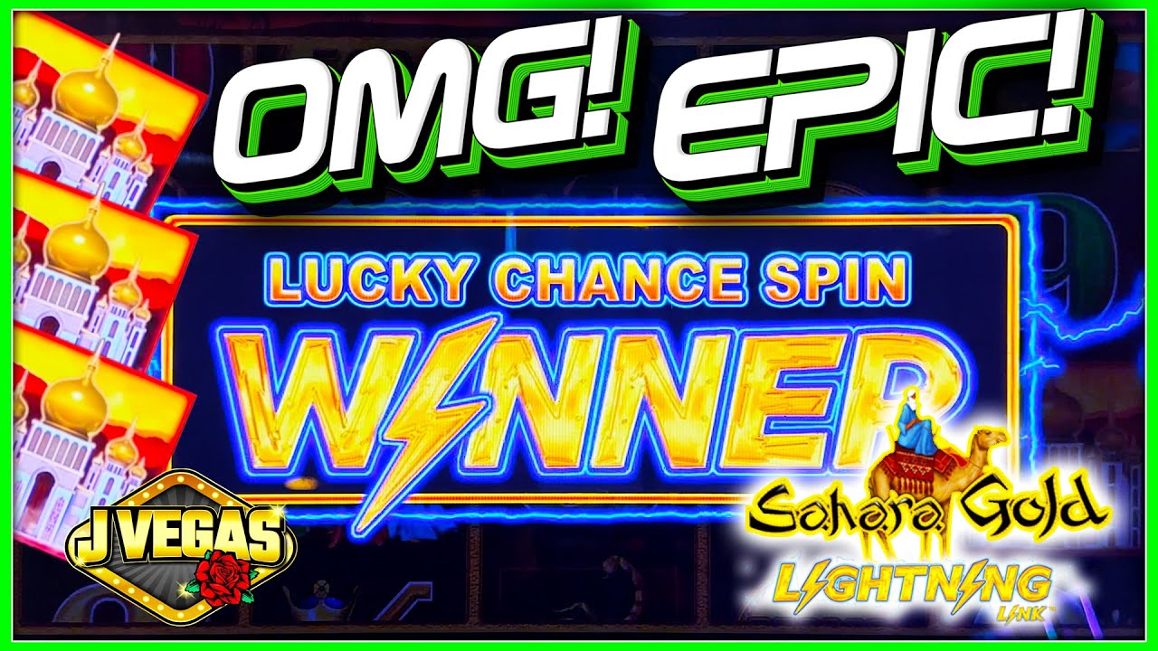 HAPPY ACCIDENT LEADS TO HUGE WIN! BETTER THAN JACKPOT! Lightning Link Sahara Gold Slot