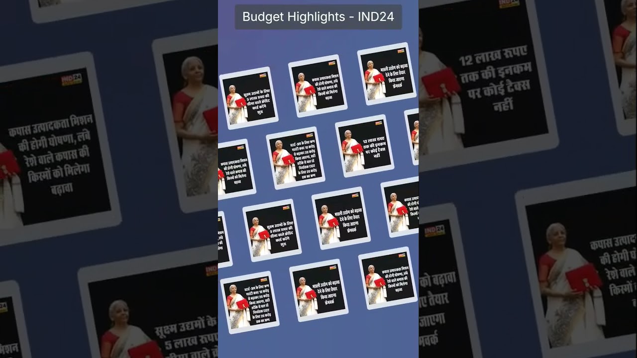 Budget Highlights with IND24