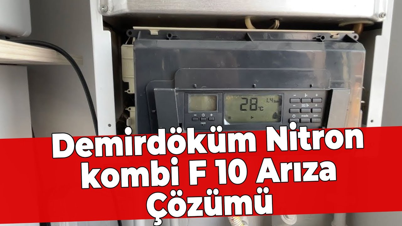 Demirdöküm Nitron kombi F 10 Arıza Çözümü