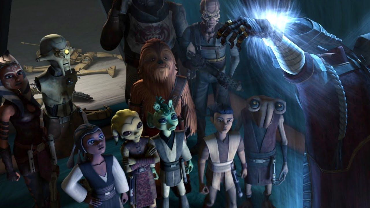 Jedi Younglings Rescue Hondo Onaka [4K HDR] - Star Wars: The Clone Wars