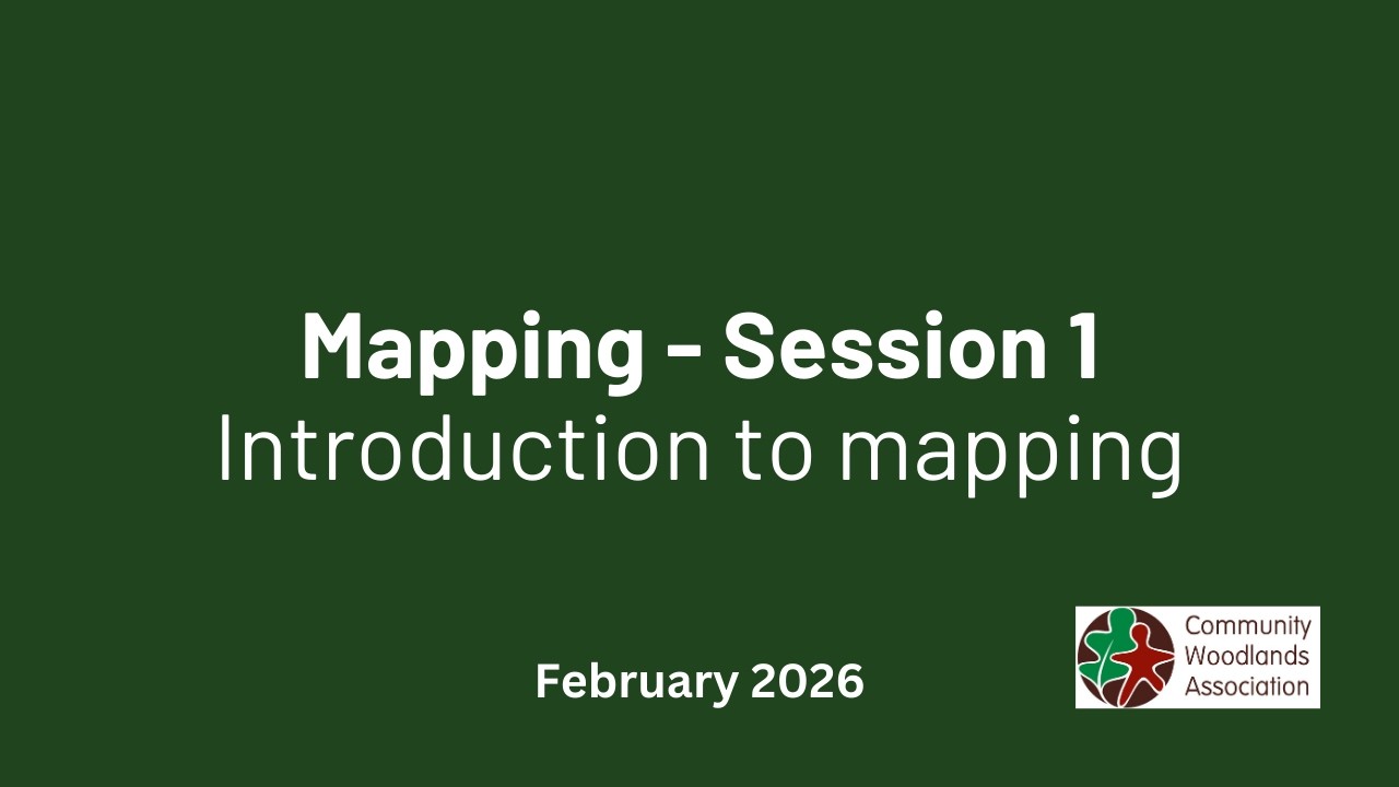 Mapping Session 1 - Introduction to mapping. February 2026