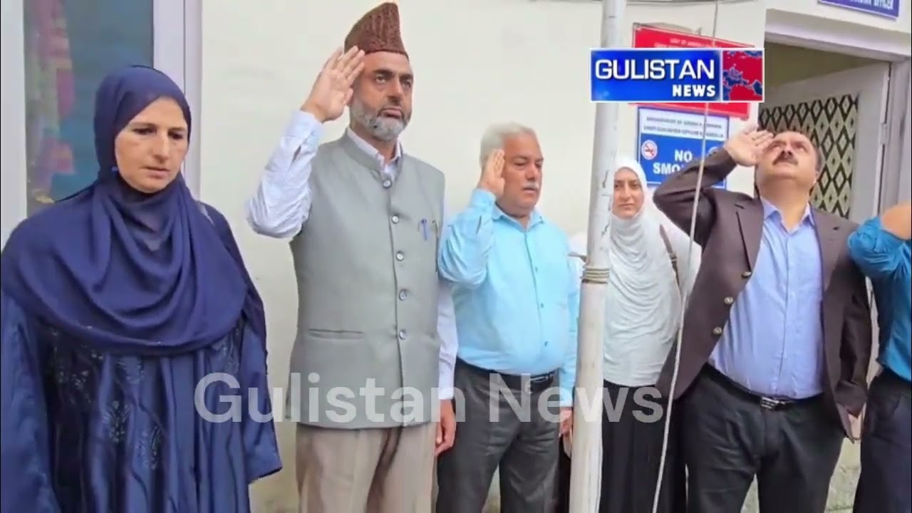 Independence Day 2025: Tricolour Hoisted at Mini Secretariat, Baramulla