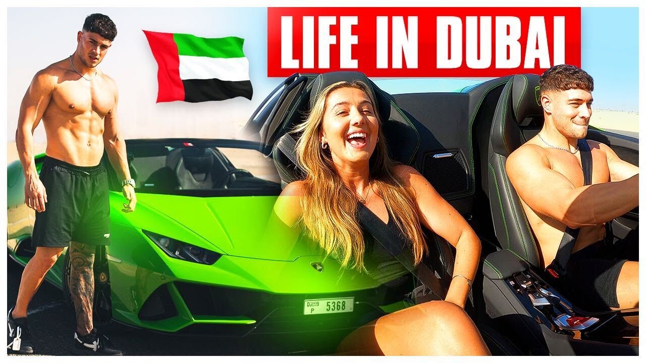 DUBAI LIFE // DOWNTIME DAY & INSANE LAMBO