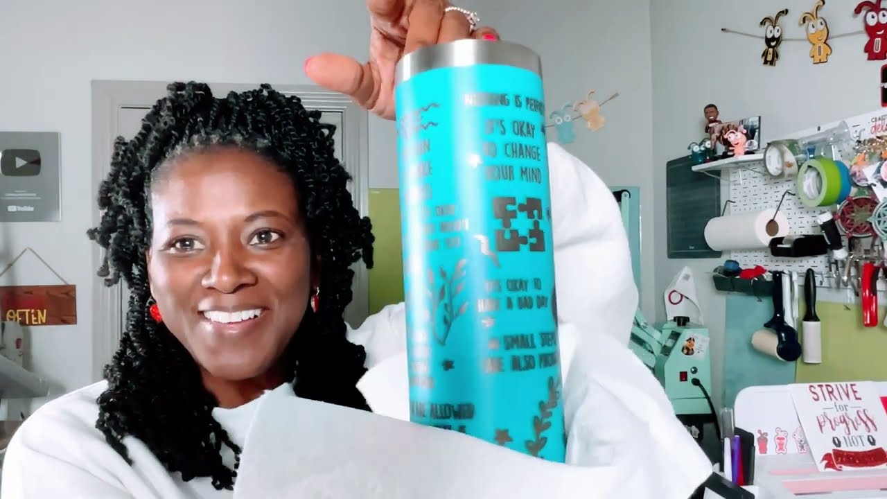 Tips and Tricks for Laser Engraving with WeCreat #laserengraving #tumblers #wecreat