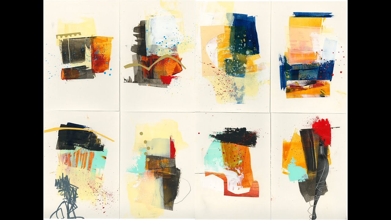 Quickies with Squeegee and Palette Knife