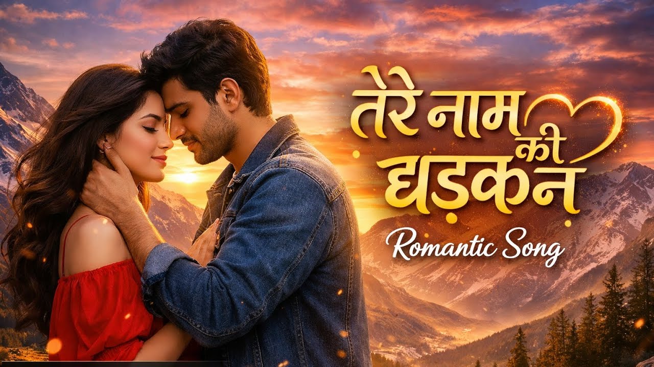 तेरे नाम की धड़कन | Love Melody l Romantic Hindi Song  | Heart Touching Love Song
