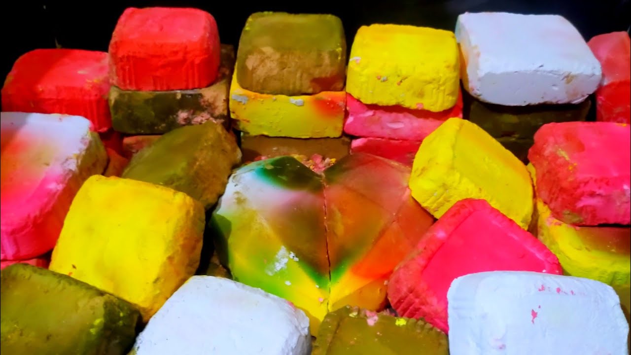 Gym Chalk Blocks,satisfying Happy Birthday @Ezchalk_asmr ⁩ #asmr #oddlysatisfying 