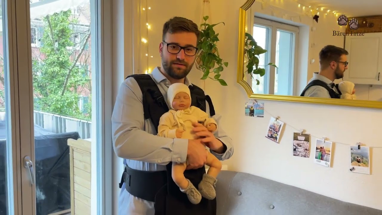 B&auml;renTatze Babytrage &ndash; So kann dein Baby sicher in die Welt schauen! 👶🌍🐻✨