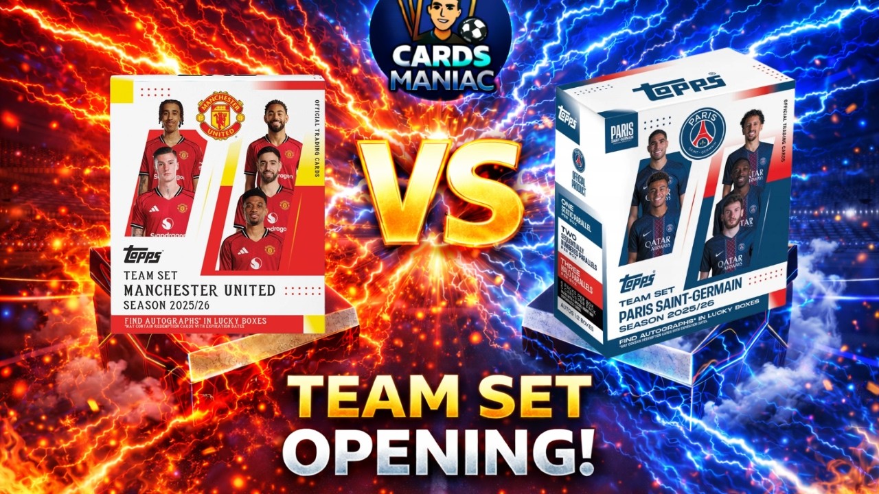Kolejny AUTOGRAF do kolekcji! | Team Set PSG vs Manchester United