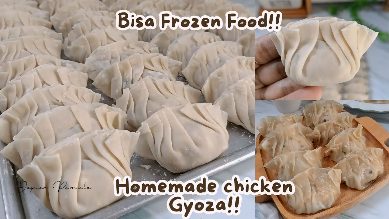 BIKIN SENDIRI LEBIH PUAS ‼️RESEP GYOZA ENAK BISA UNTUK FROZEN FOOD