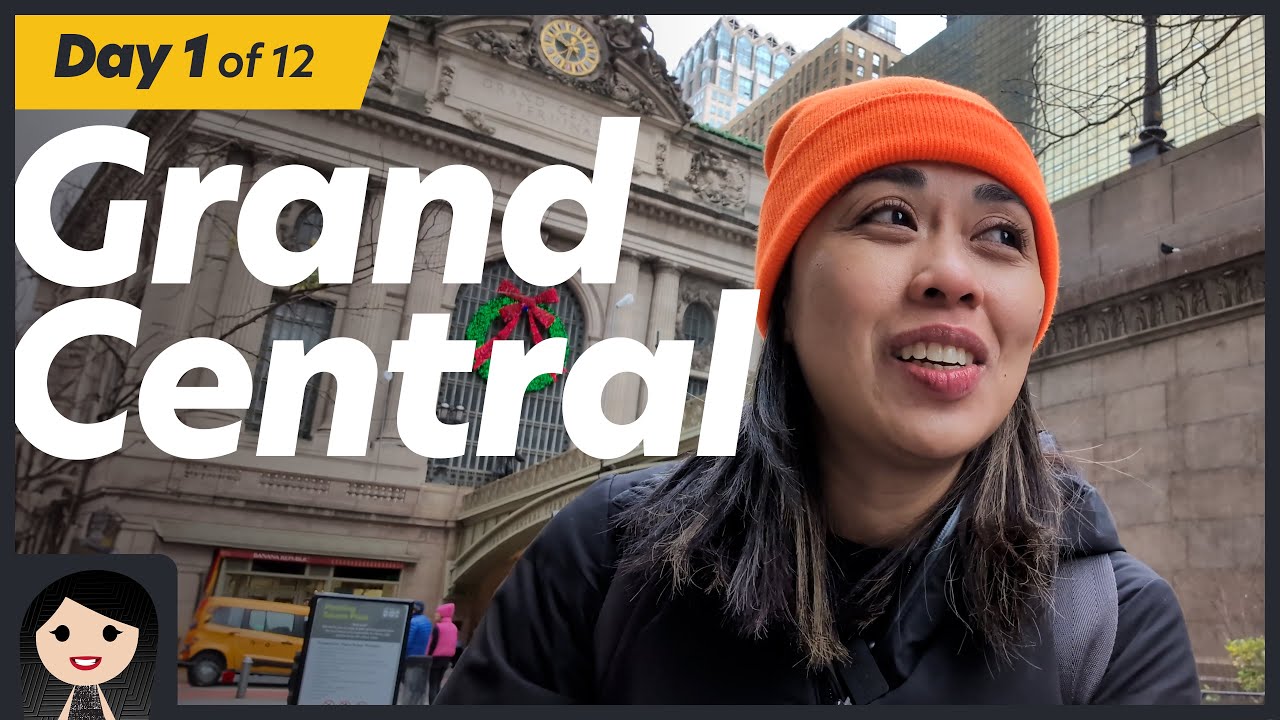 Grand Central → Day 1 of 12 Days of Transit Vlogmas 2023