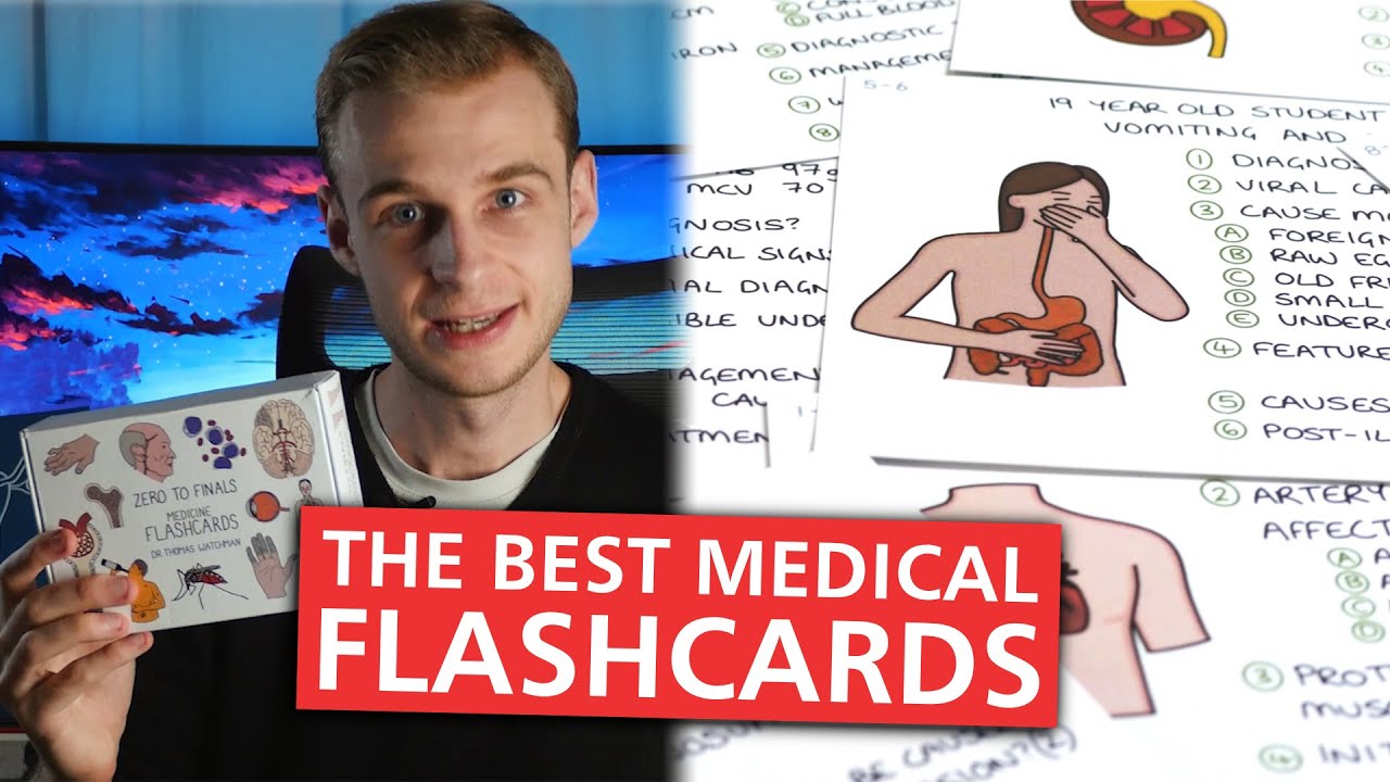 The BEST Med Student FLASHCARDS | Zero to Finals