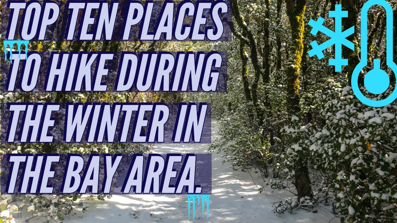 TOP TEN places to hike during the winter in the Bay Area!