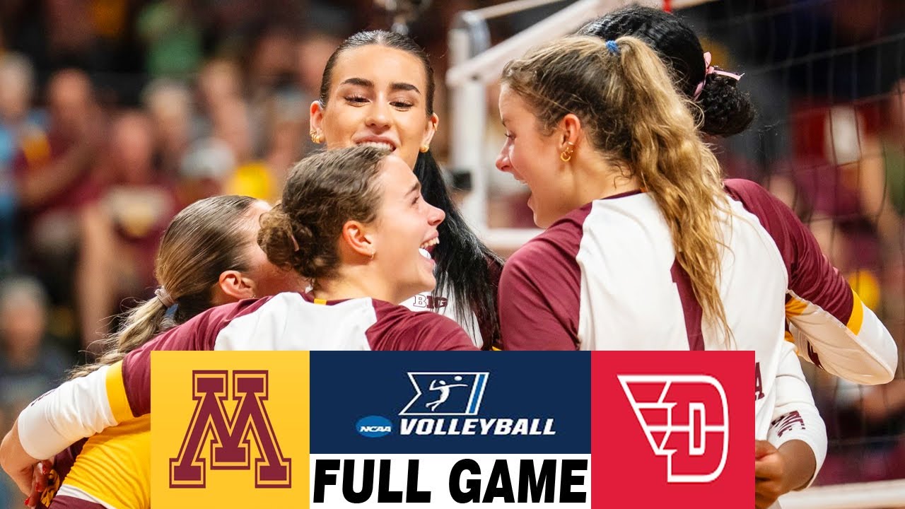 Minnesota vs Dayton Full Game Women's College Volleyball  | NCAA Volleyball 2025