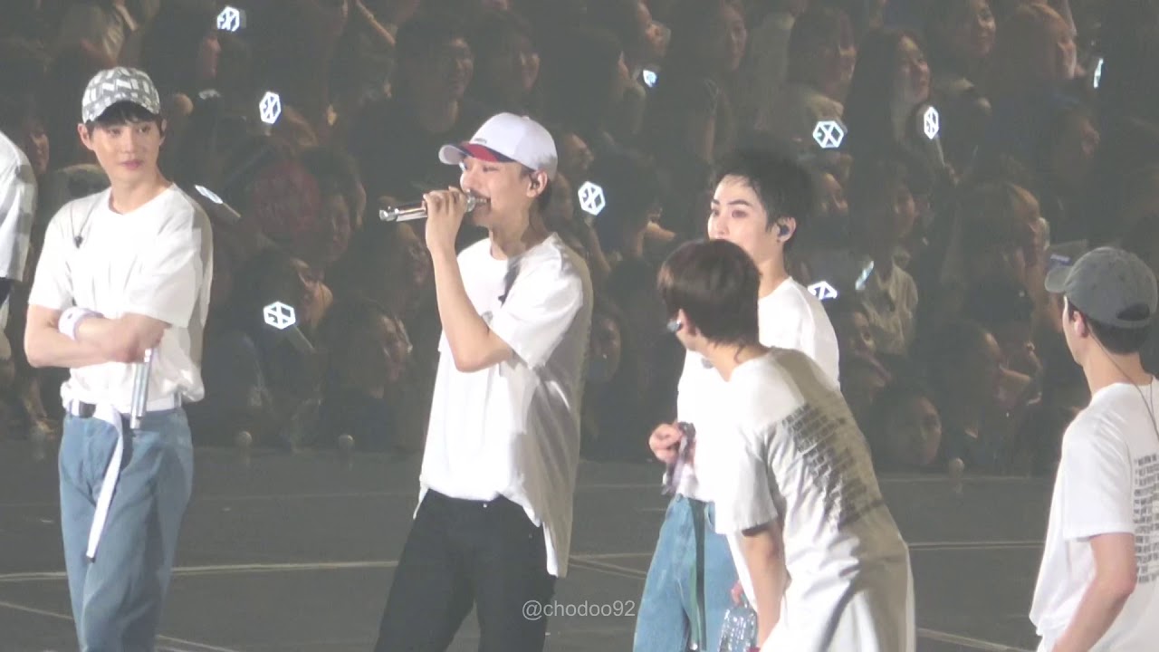 180714  엑소 ElyXiOn dot in Seoul '앵콜멘트' Chen focus