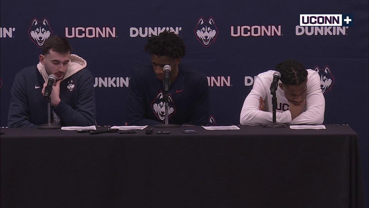 UConn Men's Basketball Postgame Press Conference
