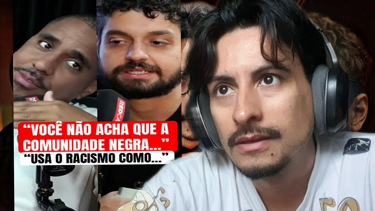 Monark discute com Raiam Santos sobre Racism0