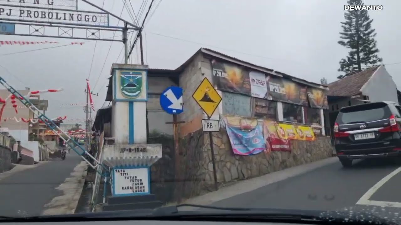Jalan menuju gunung Bromo dari Probolinggo, Agustus 2024 dan persiapan ke Seruni Point