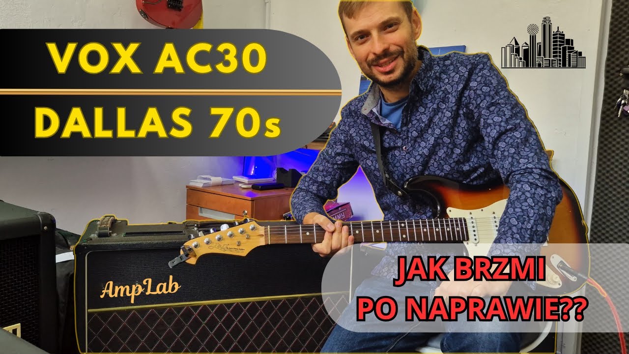 Vox AC 30 Top Boost Dallas 70s, czy brzmi lepiej niż nowe ? 🤩