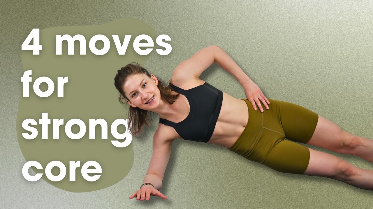 10-Min Deep Core Stability (Only 4 Moves!)