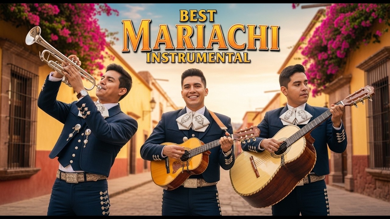 Mariachi Instrumental 🇲🇽 Música Mexicana Suave para la Calma