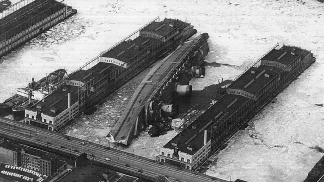 Salvage Of The USS Lafayette (ex-SS Normandie) (1944) | WWII Navy Engineering Film