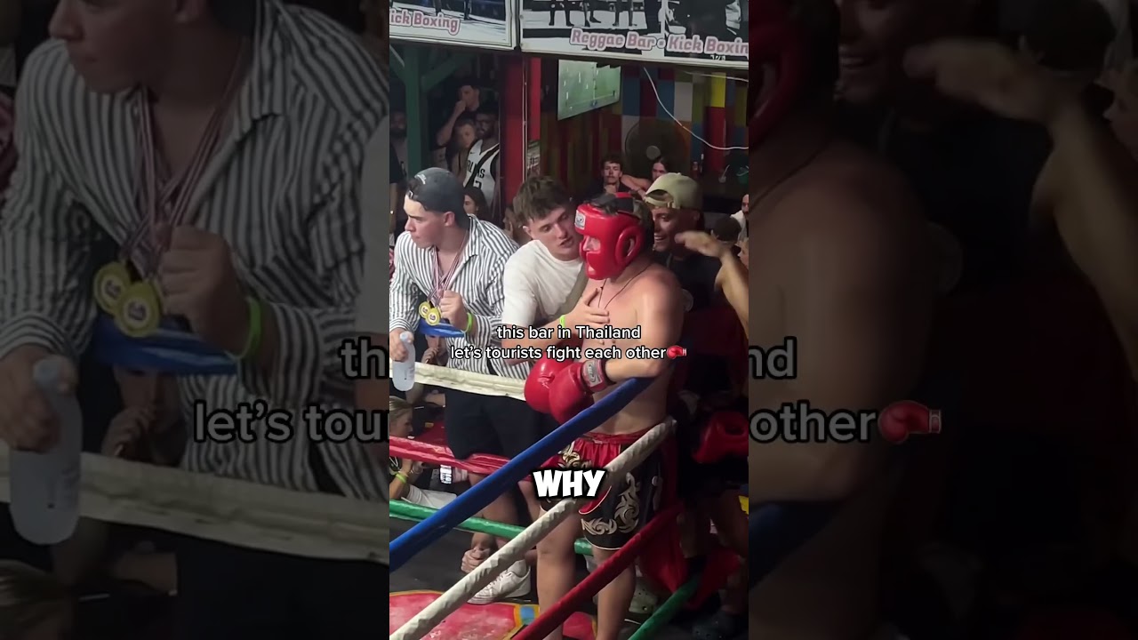 This Bar in Thailand Lets Tourists Fight Each Other