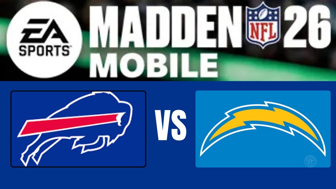 Madden 26 Mobile Gameplay: Buffalo Bills vs Los Angeles Chargers