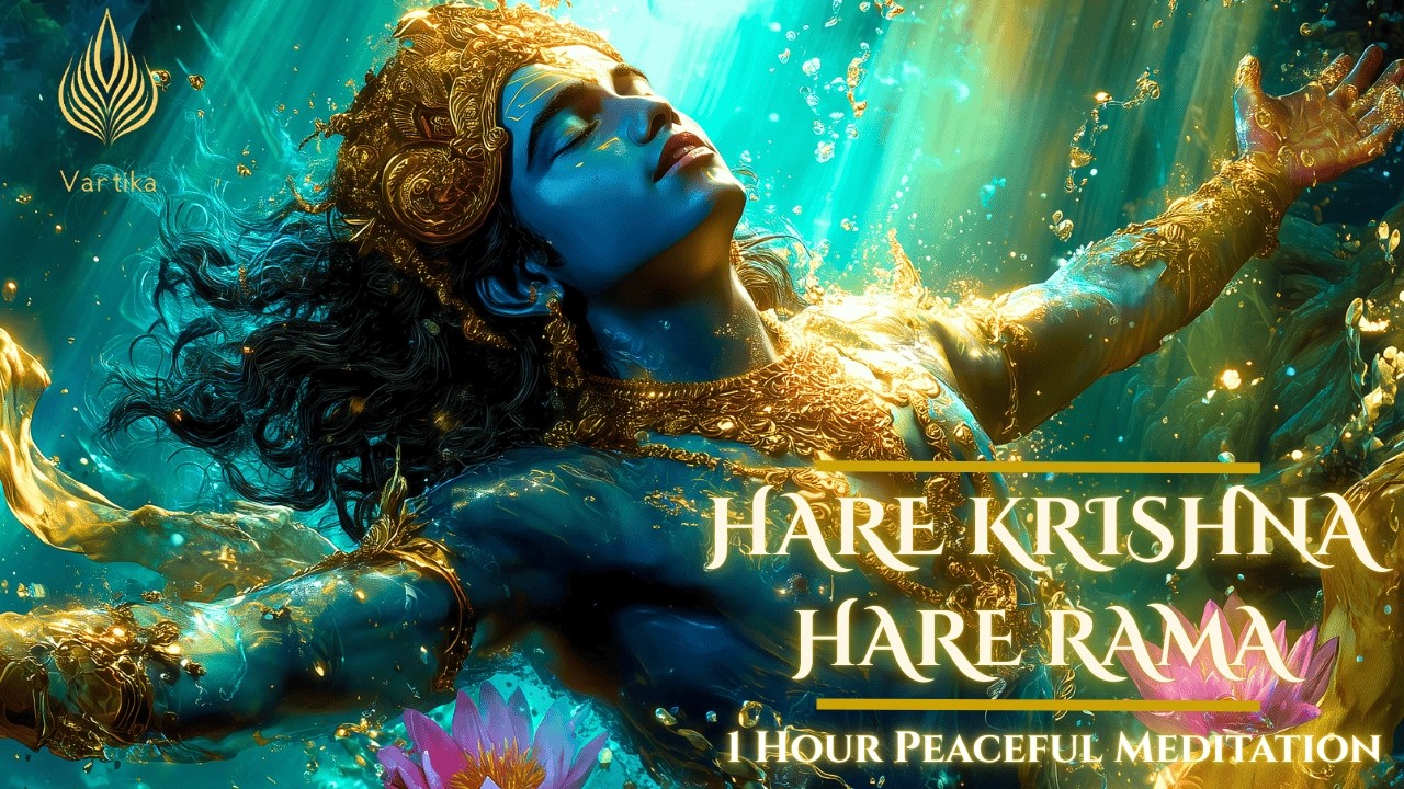Hare Krishna Mantra for Deep Sleep | Sleep Like a Child in Divine Protection | 1 Hour