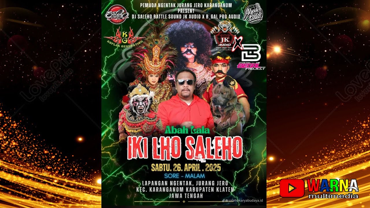 🔴 SALEHO | PEMUDA NGENTAK | JK AUDIO | B_GAL  PRO | WARNA MULTIMEDIA