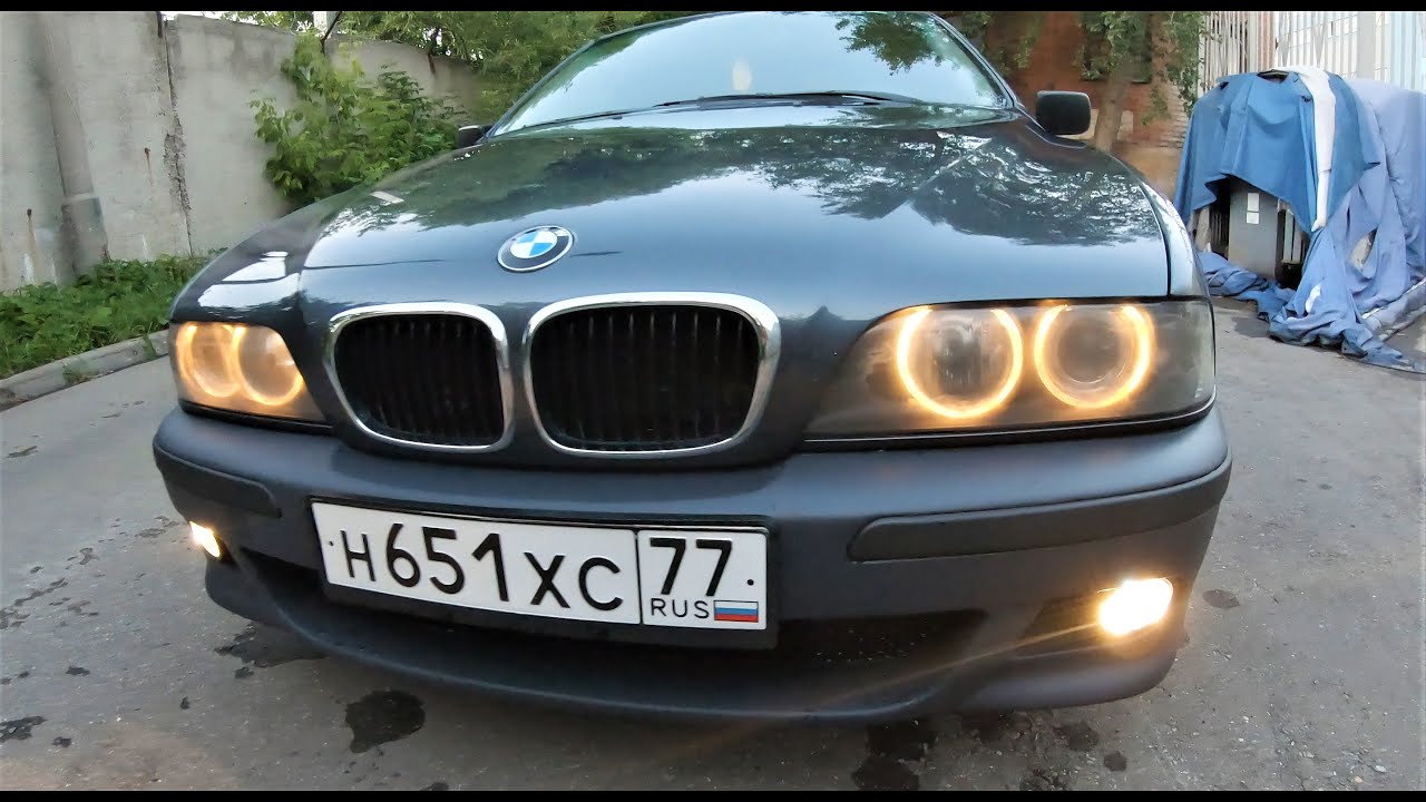 эМм бампер из ПОЛИПРОПИЛЕНА на BMW E39