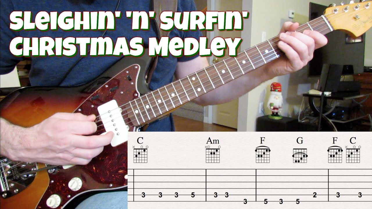 Sleighin' 'n' Surfin' Christmas Medley