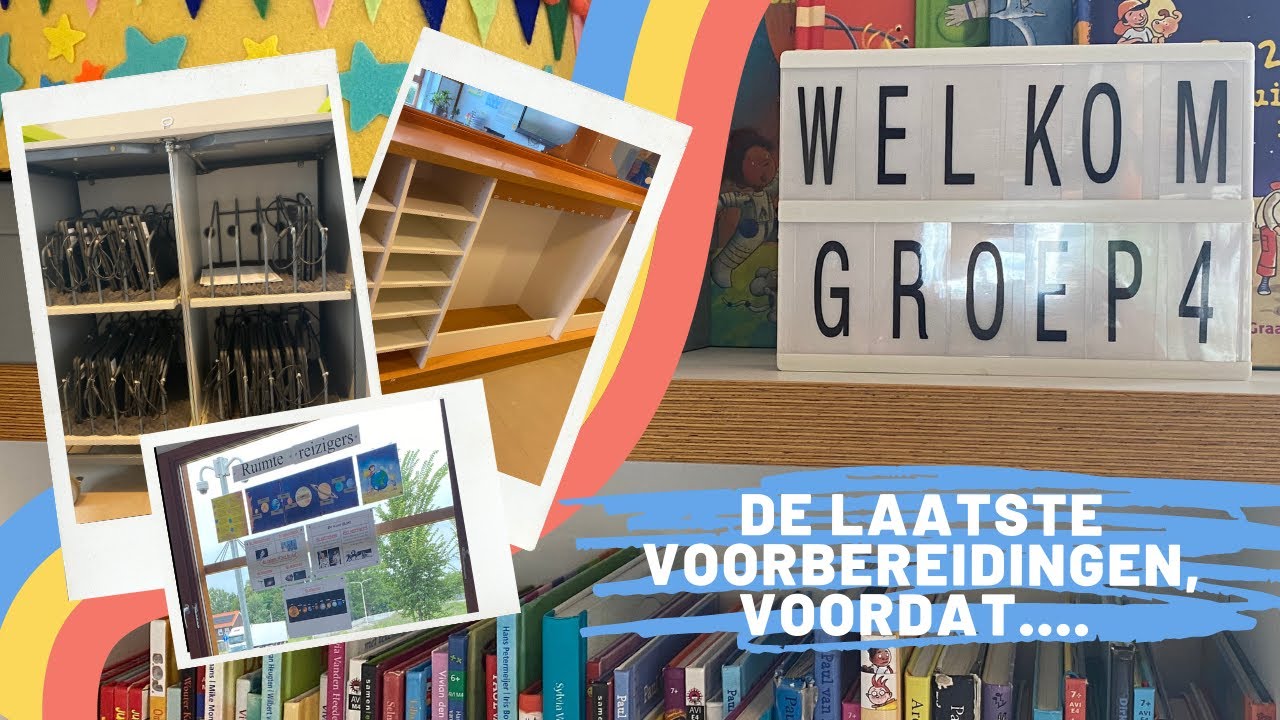 Thema ruimte, spelletjes en de LAATSTE voorbereidingen 😁💻🚀- Jufjasmijnoveronderwijs #4