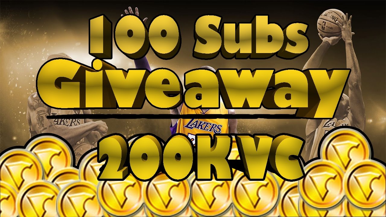 NBA 2K17 | 100 SUBS GIVEAWAY! | 200K VC |