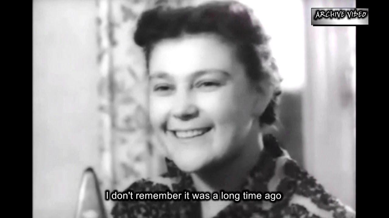 Olga Parhomenko violinist - archival film