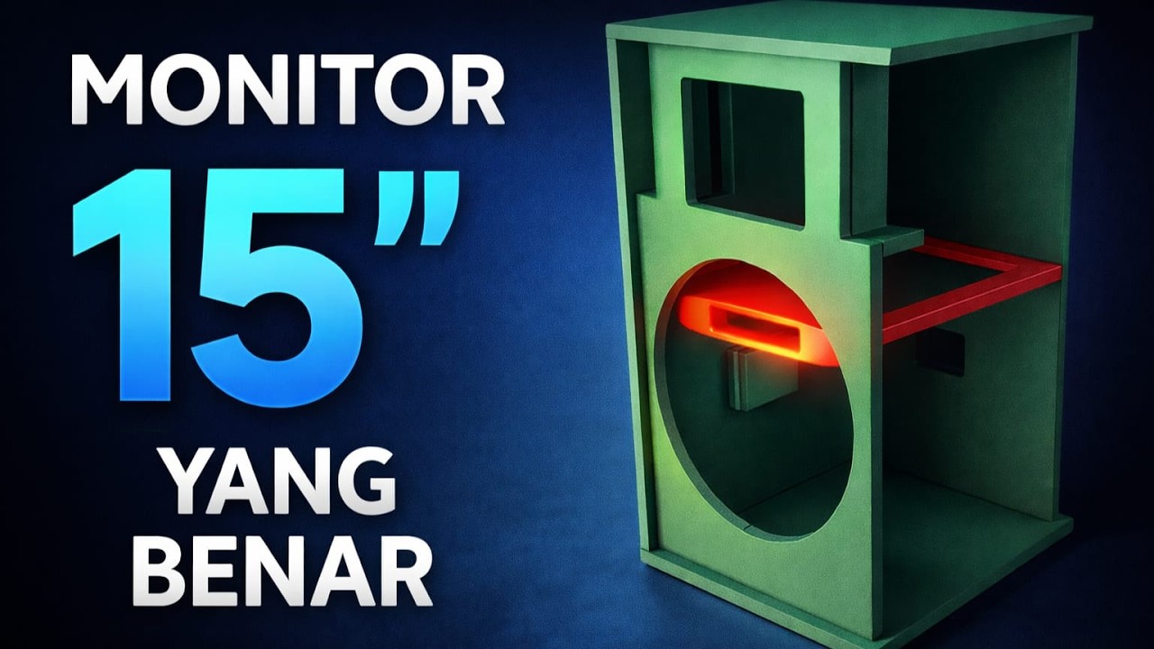 Monitor 15 inch 2 Way yang Benar | Jangan Salah Pilih Driver