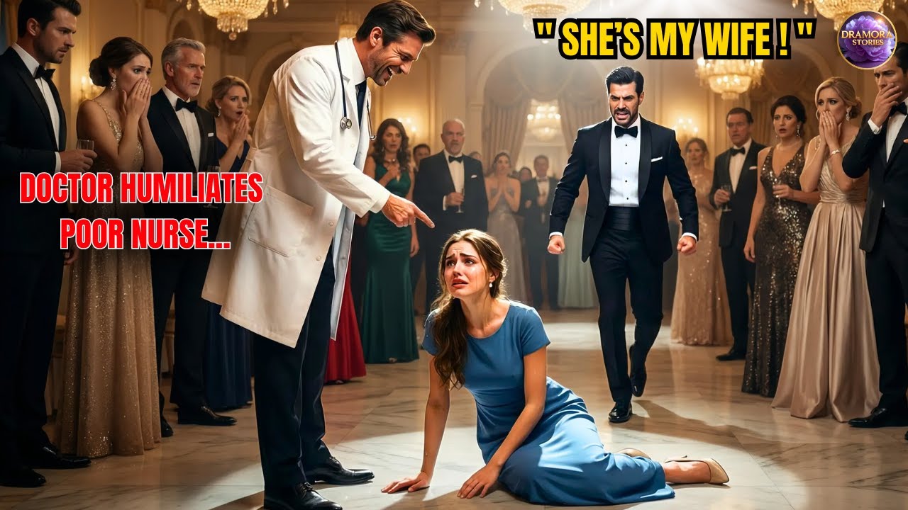 They Mocked the Poor Nurse Until the Billionaire CEO Arrived and Declared: She's My Wife!