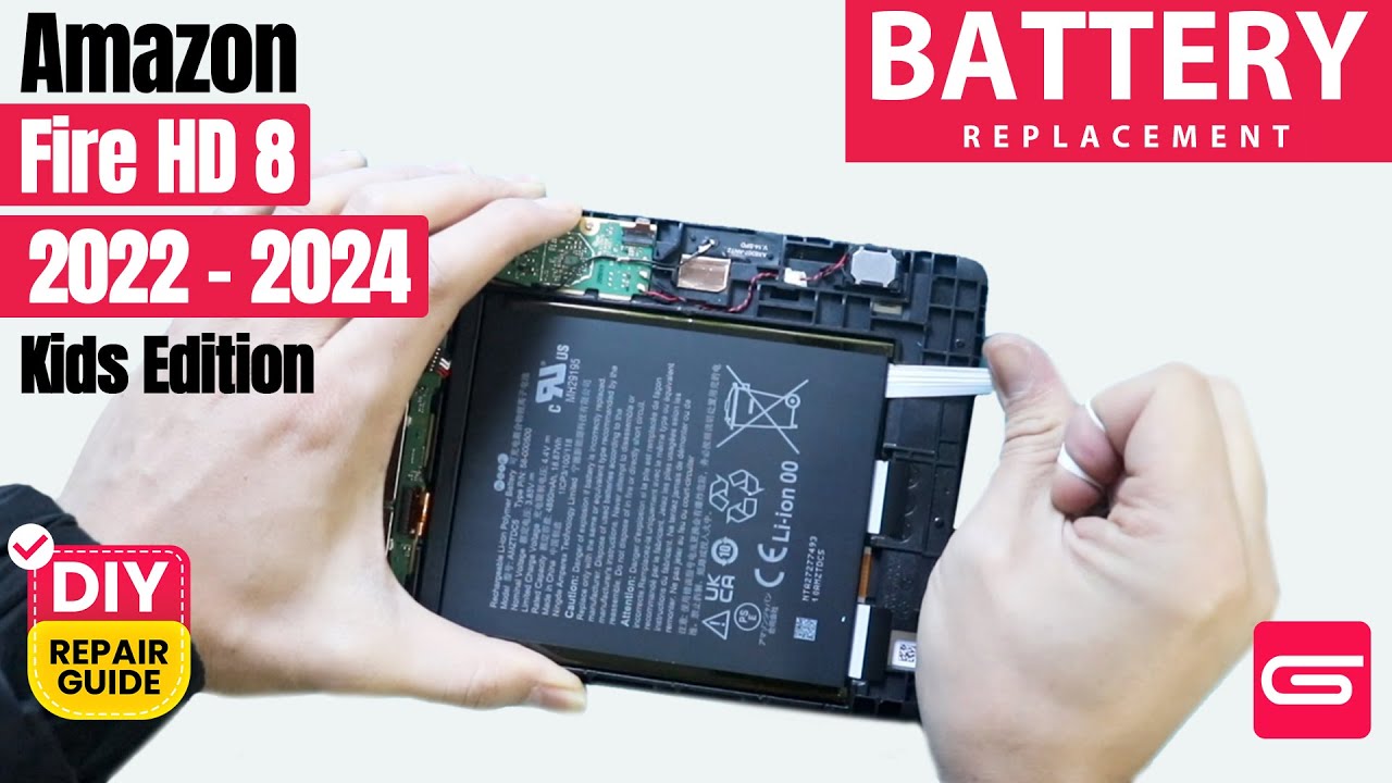 Amazon Fire HD 8 2022 | 2024 Battery Replacement | Kids Edition