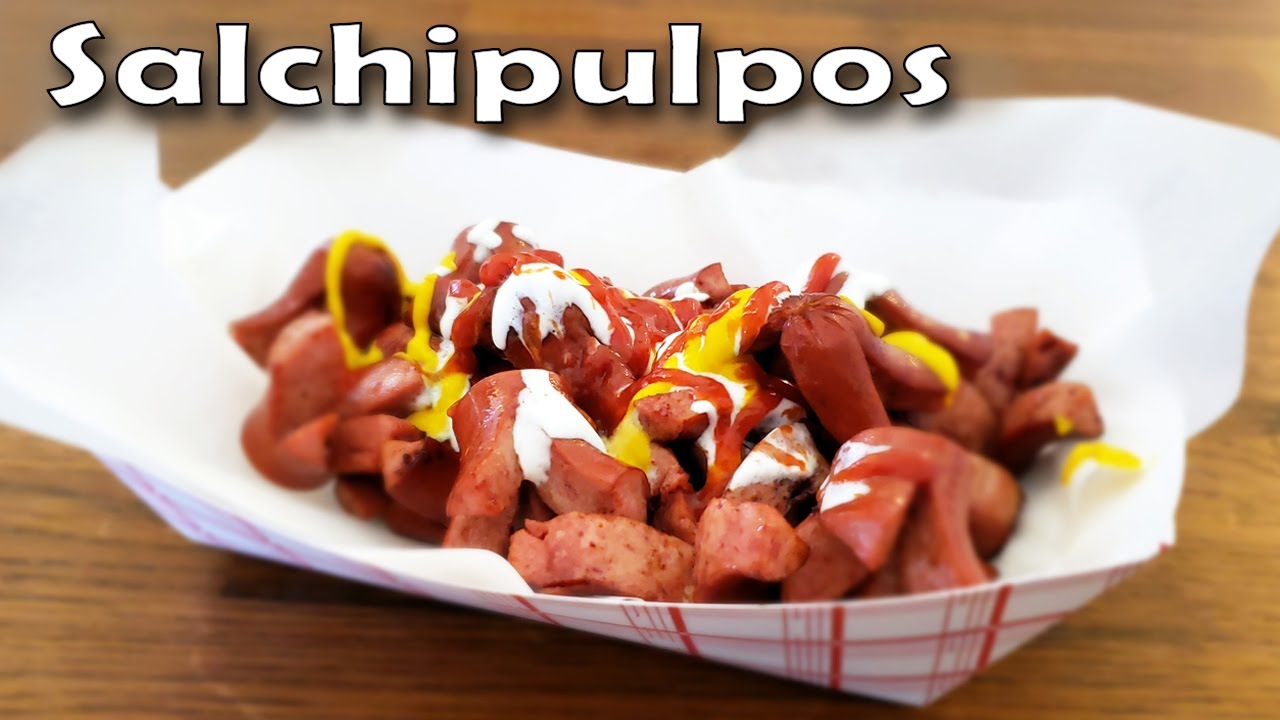 Receta de Como Hacer Salchipulpos | Comida Callejera Mexicana | Mexican Street Food