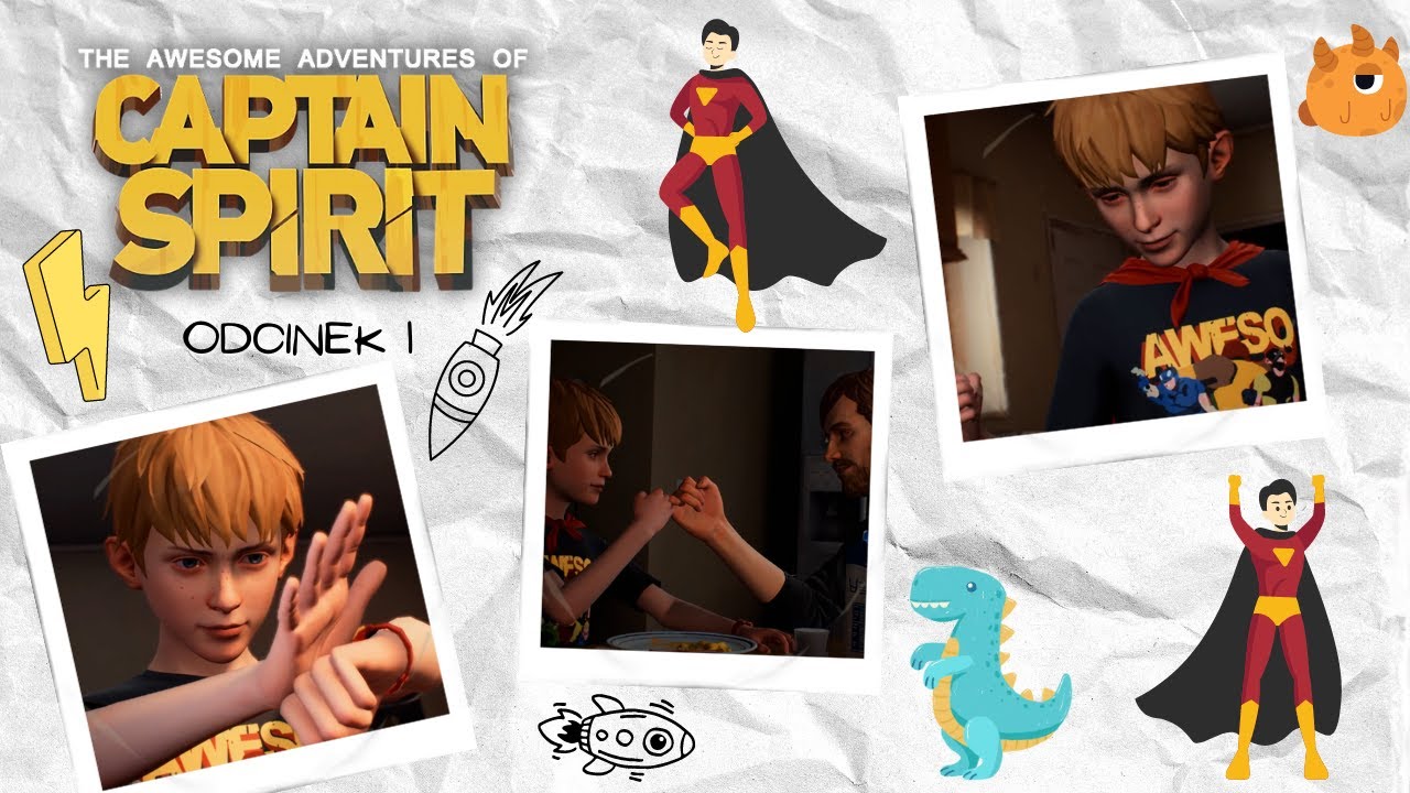 NOWA GRA! The Awesome Adventures of CAPTAIN SPIRIT 🦸odcinek 1 - Poznajcie Kapitana Spirita! [PL]