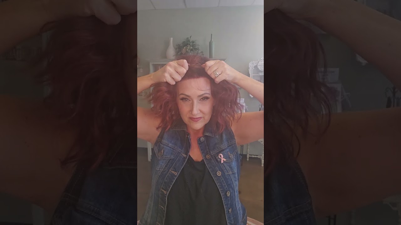 Gorgeous Wig Alert! BEAMING Beauty in Color Sangria Shadow shade. #wigsryou #wiglove #gaborwigs