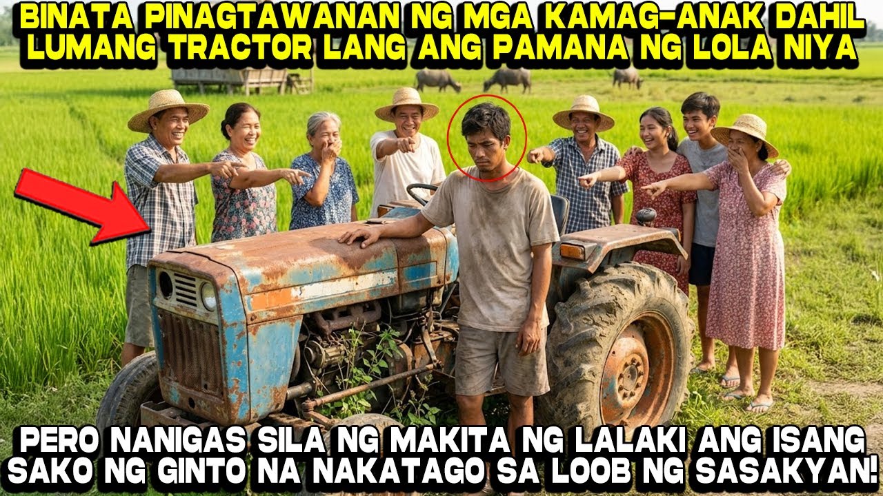 Binata Pinagtawanan ng mga Kamag-anak nya Dahil Lumang Tractor lang ang Pinamana sakanya Pero...