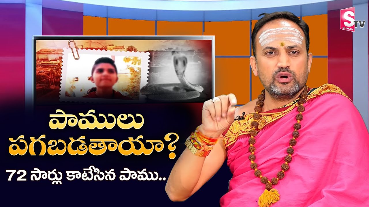 Nandi Batla Srihari Sharma About Will Snakes Take Revenge ? | Snakes Revenge Story | SumanTV