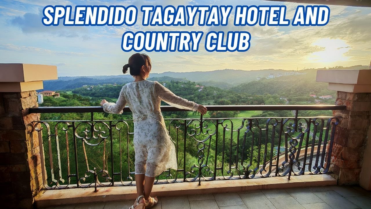 Splendido Tagaytay Hotel & Country Club staycation - raw vlog