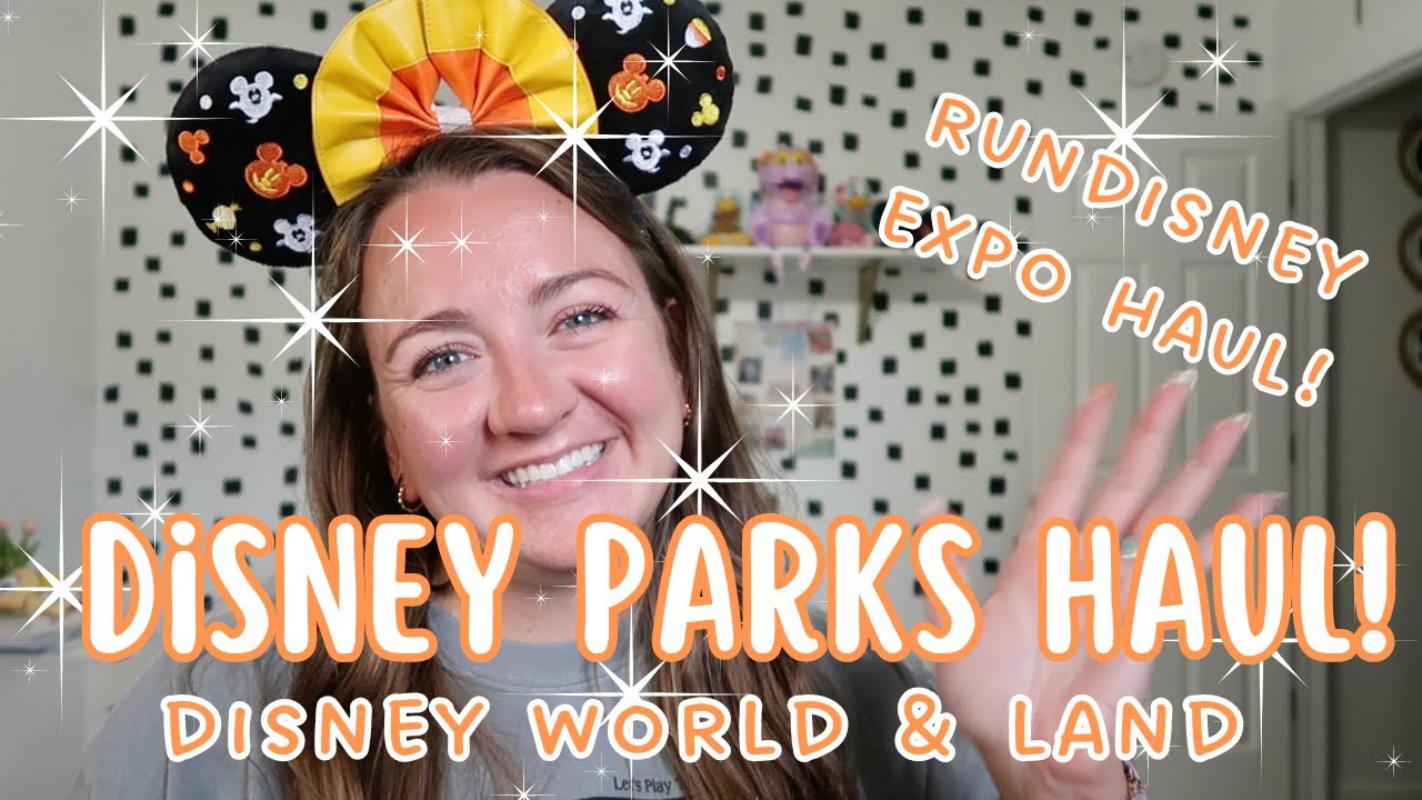 DISNEY PARKS & RUNDISNEY EXPO HAUL | Disneyworld & Land Merch, Disneyland Race Merch, AND MORE!