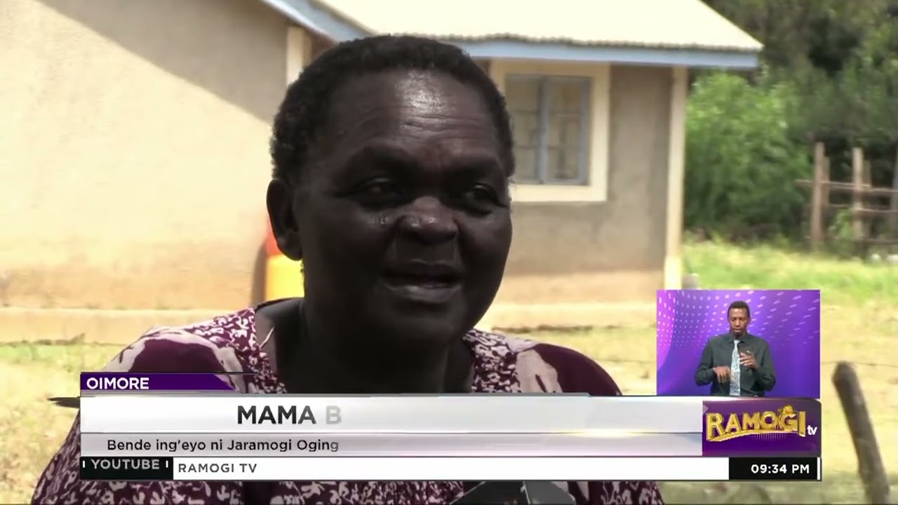 Sigand Mama Betty Oginga, jaod Oginga Odinga ma bende en nyathii waygi Raila Odinga